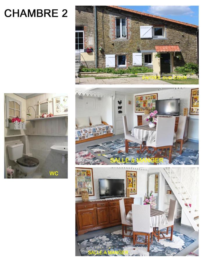 مبيت وإفطار Saint-Vincent-Sterlanges Chez Martine Et Bernard المظهر الخارجي الصورة